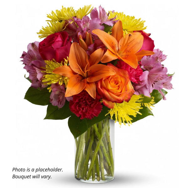 Colorful flower bouquet