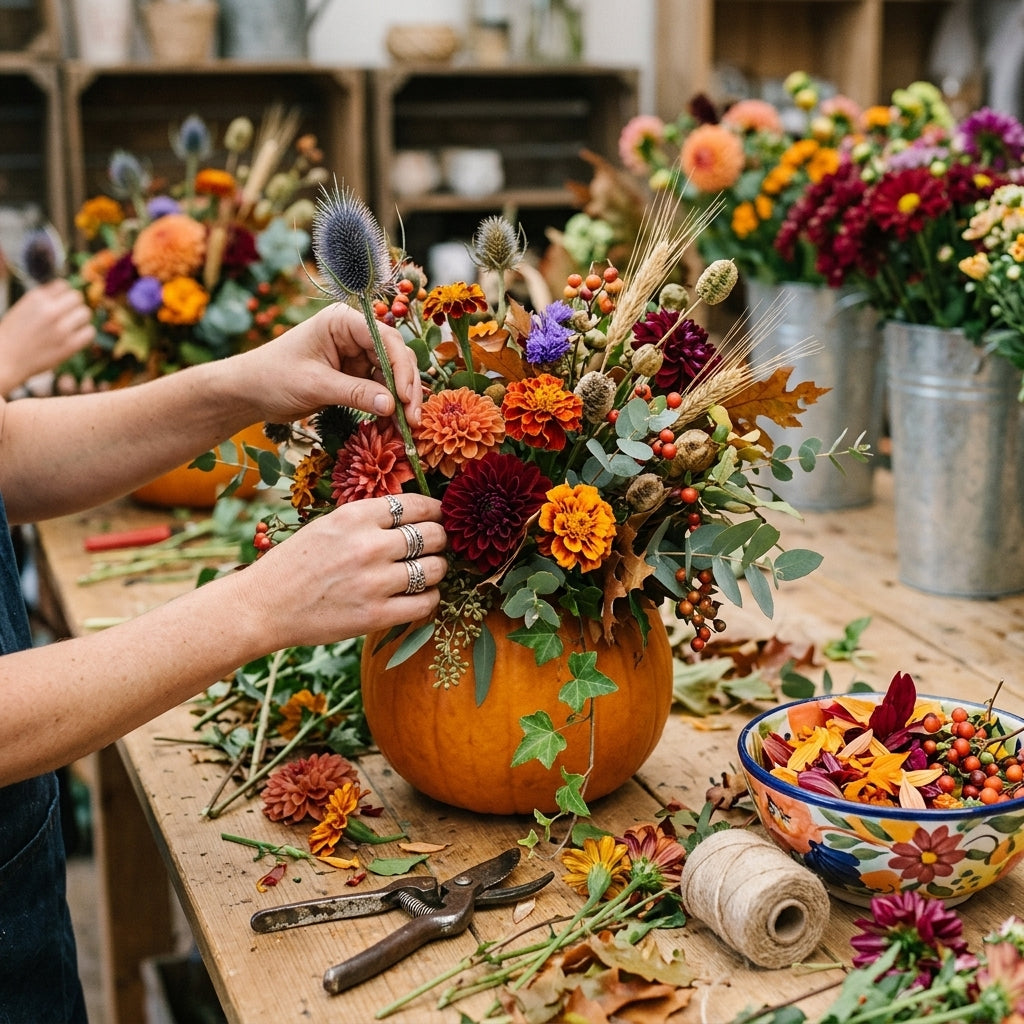 Pumpkin Posies | October 24, 2026