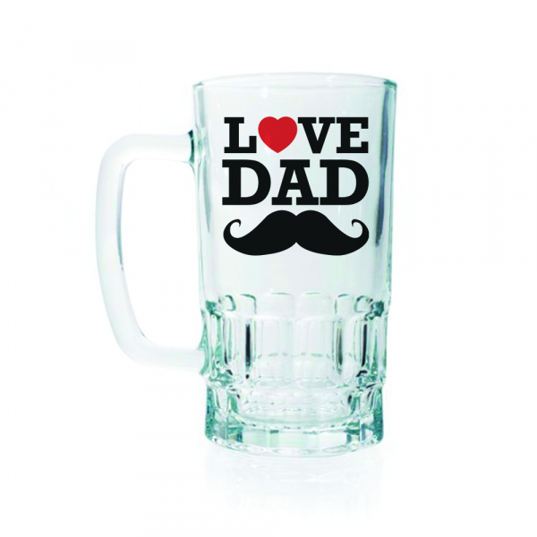 Love Dad Beer Mug 